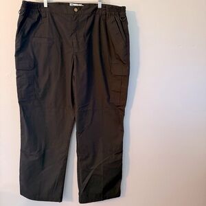 Galls Tac Force Tactical Pants Men’s 40X32 Black Utility Cargo Workwear Ripstop